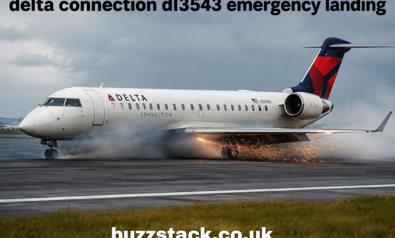 Delta Connection DL3543 Emergency Landing