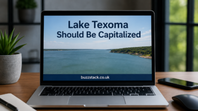 Lake Texoma Should Be Capitalized
