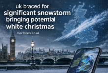 UK braced for significant snowstorm potential white Christmas